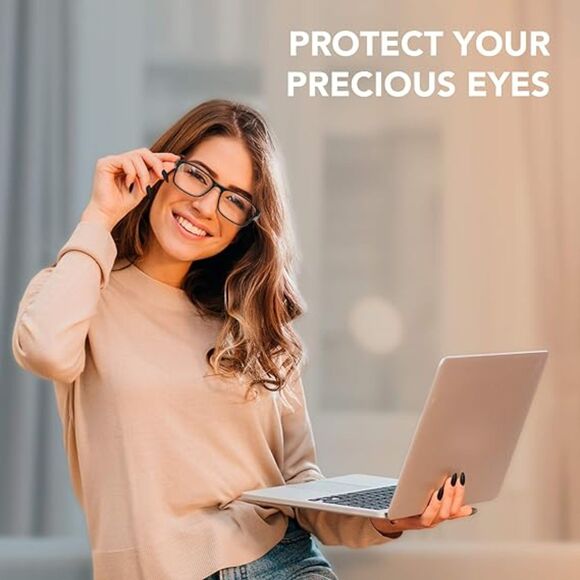 LOT #3 Blue Light Blocking eyewear for computer-tv-gaming protection inc 6 pairs - Picture 3 of 9